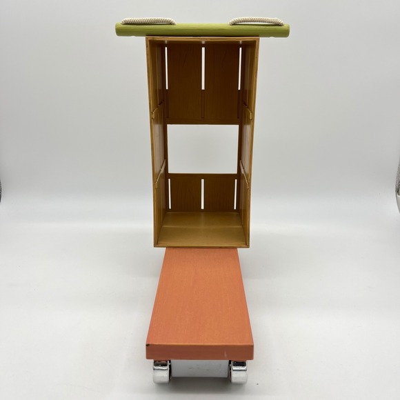 American Girl Doll Kit California Oranges Crate Wagon Cart Play Scooter - Picture 4 of 10